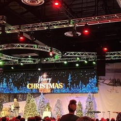 Orchard Church - Only 9 Christmas trees. Jk lol. beautiful Christmas set up