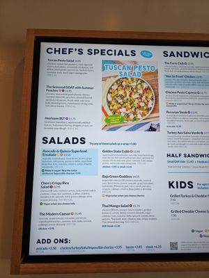 Menu photo 2 Mendocino Farms Pasadena, CA Menu photo 2 Mendocino Farms Pasadena, CA