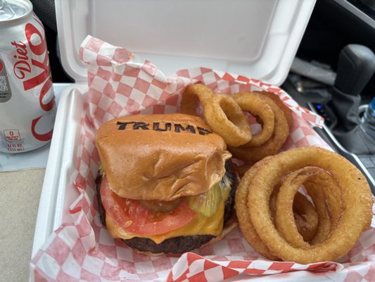 trump burger by null