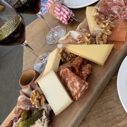 Charcuterie and French red wine Charcuterie and French red wine