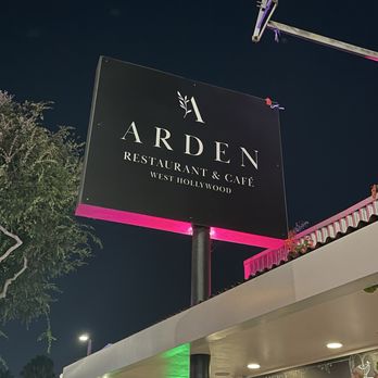 Arden Restaurant - Signage - Breakfast & Brunch Near Me - West Hollywood, California Arden Restaurant - Signage - Breakfast & Brunch Near Me - West Hollywood, California