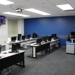The Computer Workshop - One of socially distanced classrooms