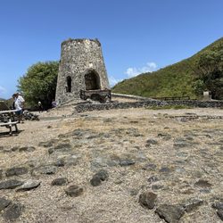 Annaberg Sugar Plantation Ruins - Windmill