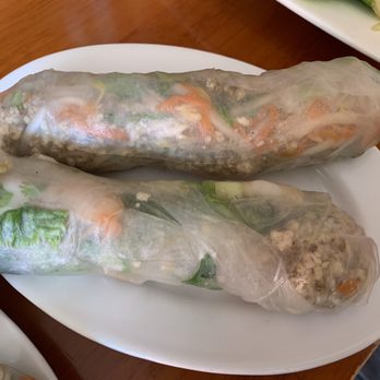 Ha Long Bay - AP12. g. oi Cuon - Vietnamese Fresh Spring Rolls with Pork & Shrimp (2) - Vietnamese Near Me - Madison, Wisconsin