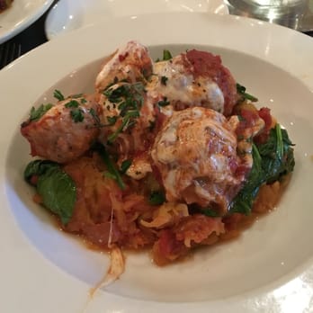 Farmer's Table - Spaghetti squash with chicken meatballs - Desserts Near Me - Boca Raton, Florida