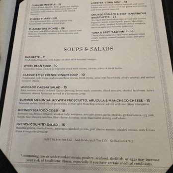 Refinery Jax Beach - Fine dining menu 1/3 - Bars Near Me - Jacksonville Beach, Florida Refinery Jax Beach - Fine dining menu 1/3 - Bars Near Me - Jacksonville Beach, Florida