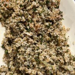 Green Olive Restaurant - "tabouleh" couscous not bulgur wheat