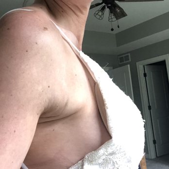 April Alterations, Bridal Sewing - Another part not sewn correctly.... I wax exposed from every angle... - Sewing & Alterations Near Me - Maple Grove, Minnesota