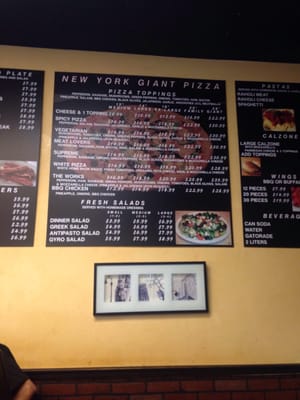Menu photo 5 New York Giant Pizza Lakeside, CA Menu photo 5 New York Giant Pizza Lakeside, CA
