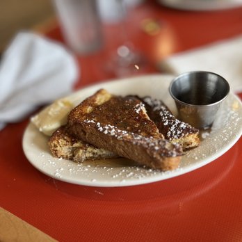 The Egg Bistro - Cinnamon Swirl French Toast (half order) - Breakfast & Brunch Near Me - Virginia Beach, Virginia