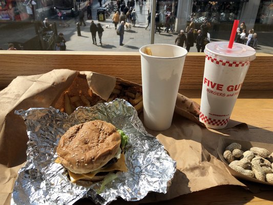 Five Guys Burgers and Fries Newcastle by null