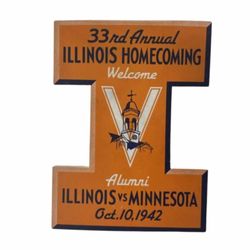 Legacy Auctions & Estate Sales - Illini sign memorabilia