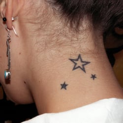 Maya Tattoo - MAYA TATTOO étoiles nuque et plus de photos sur le blog