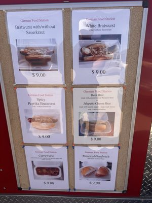 Menu photo 3 German Food Station Picture Rocks, AZ
