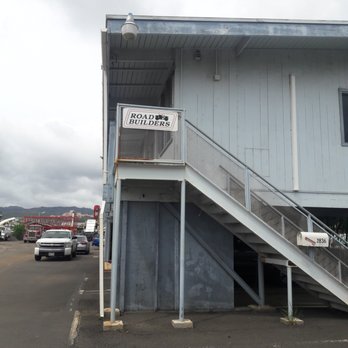 Road Builders Corporation - a parking lot with stairs leading up to the building - General Contractors Near Me - Honolulu, Hawaii Road Builders Corporation - a parking lot with stairs leading up to the building - General Contractors Near Me - Honolulu, Hawaii