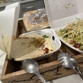 Phoenicia Restaurant - Sides thrown all over the place - Lebanese Near Me - Glendale, California Phoenicia Restaurant - Sides thrown all over the place - Lebanese Near Me - Glendale, California