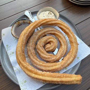 Lobalita - Churros w/ Coffee Crema and Caramel Dipping Sauces - Mexican Near Me - San Francisco, California