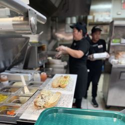 Charlie's Grilled Subs - Making our sandwiches
