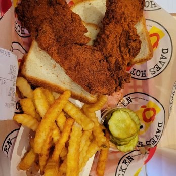 Dave's Hot Chicken - Low Mild Chicken Fingers - Chicken Shop Near Me - Indianapolis, Indiana