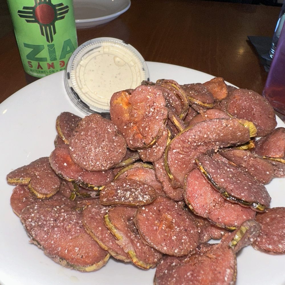 Indian Pueblo Kitchen - Fried koolaid pickles - New American Near Me - Albuquerque, New Mexico Indian Pueblo Kitchen - Fried koolaid pickles - New American Near Me - Albuquerque, New Mexico