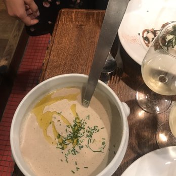 Les Papilles - Mushroom Bisque - Wine Bars Near Me - Paris, 75