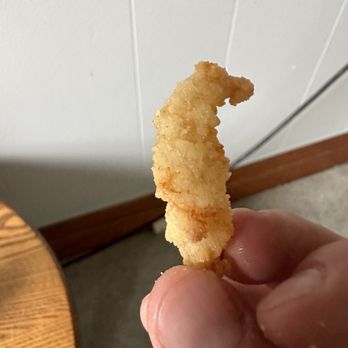 Pedrin's Dairy Bar - Clam strip crumbs! Very small and barely any! - American Near Me - North Adams, Massachusetts Pedrin's Dairy Bar - Clam strip crumbs! Very small and barely any! - American Near Me - North Adams, Massachusetts