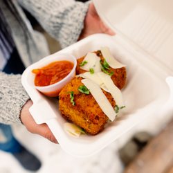 Flame & Smoke - Mac N Cheese Bites