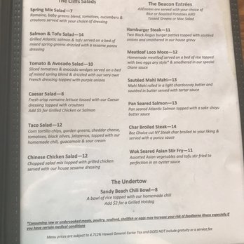 Lighthouse Restaurant - Menu 2 - American Near Me - Honolulu, Hawaii Lighthouse Restaurant - Menu 2 - American Near Me - Honolulu, Hawaii