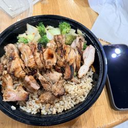 Teriyaki Madness - Chicken teriyaki bowl: large is huge