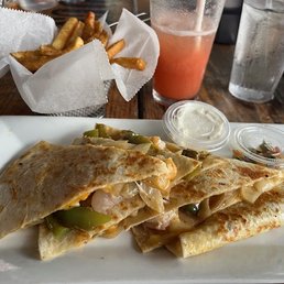 Shrimp quesadillas Shrimp quesadillas