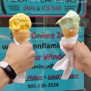 Neon Flamingo Java and Ice Bar - Cheers! - Coffee & Tea Near Me - Newmarket, Ontario Neon Flamingo Java and Ice Bar - Cheers! - Coffee & Tea Near Me - Newmarket, Ontario