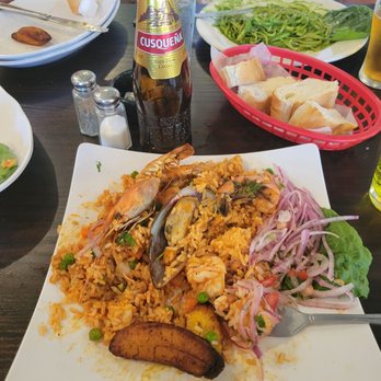 Baileys Peruvian Cuisine - Aroz con mariscos - Peruvian Near Me - Whittier, California Baileys Peruvian Cuisine - Aroz con mariscos - Peruvian Near Me - Whittier, California