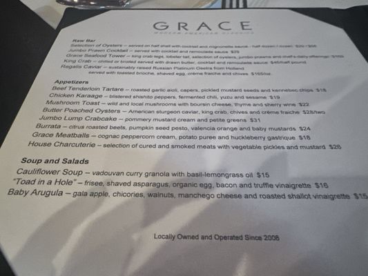 Menu photo 3 Grace Fort Worth, TX