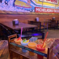Vintage Crown - Micheladas & Tacos - Daquiri flight