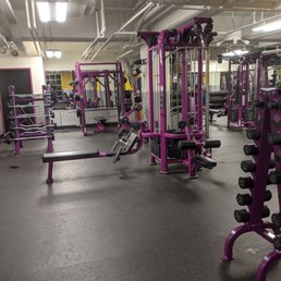 Second floor cable tower/free weights area Second floor cable tower/free weights area