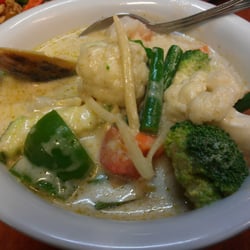 N Thai Sing - Green curry seafood