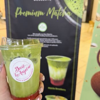 Devil & Angel Desserts - Matcha latte - Desserts Near Me - Daly City, California Devil & Angel Desserts - Matcha latte - Desserts Near Me - Daly City, California