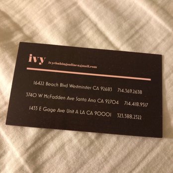 Ivy Clothing - Women's Clothing Near Me - Westminster, California