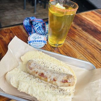 The Porch at ETX Brewing - Beer Cheese Brat - Breweries Near Me - Tyler, Texas The Porch at ETX Brewing - Beer Cheese Brat - Breweries Near Me - Tyler, Texas