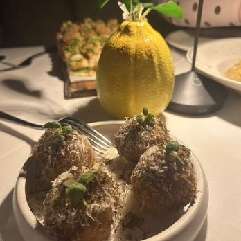Sparrow Italia - Truffle arancini - Italian Near Me - Miami, Florida Sparrow Italia - Truffle arancini - Italian Near Me - Miami, Florida