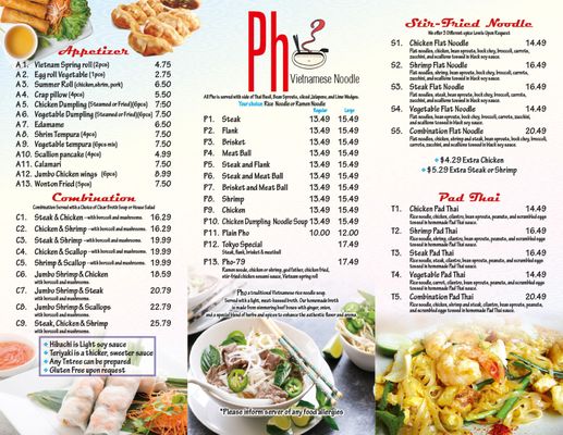 Menu photo 2 Pho 79 Langhorne, PA