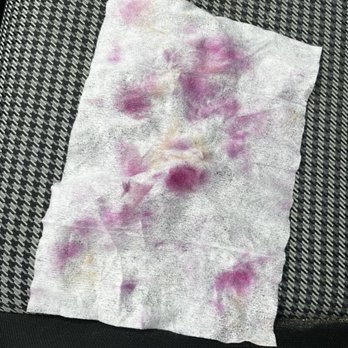 Urban Glow Salon - All the color I removed MYSELF with a hand sani wipe. - Hair Salons Near Me - Vancouver, Washington