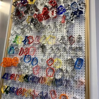 Double Batch Bakery - Cookie cutter wall! - Desserts Near Me - Bayonne, New Jersey