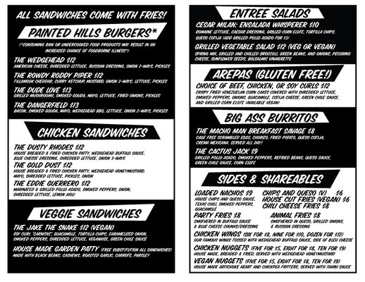 Menu photo 2 WedgeHead Portland, OR