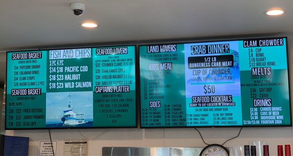 Menu photo 4 Ecola Seafoods Cannon Beach, OR
