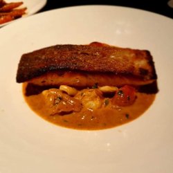 Old Wharf Restaurant - Pan seared Tasmanian salmon