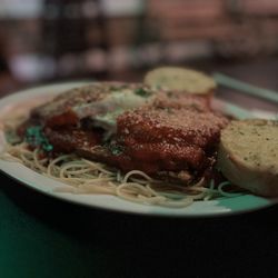 Paladino's Italian Eatery - Eggplant Parm dinner