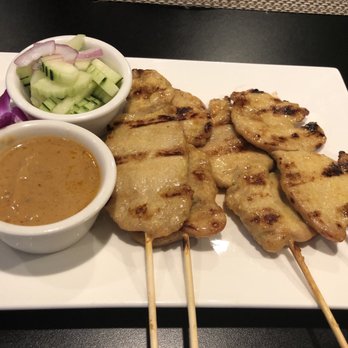 Thai Food Kitchen - Chicken satay with peanut sauce - Thai Near Me - Henderson, Nevada Thai Food Kitchen - Chicken satay with peanut sauce - Thai Near Me - Henderson, Nevada