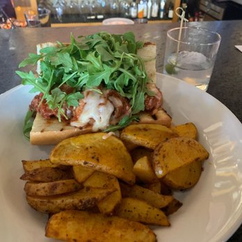 Bonfire Grill - Meatball sandwich - New American Near Me - Tomball, Texas