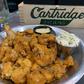 Cartridge Brewing - Buffalo Cauliflower! - Breweries Near Me - Maineville, Ohio Cartridge Brewing - Buffalo Cauliflower! - Breweries Near Me - Maineville, Ohio